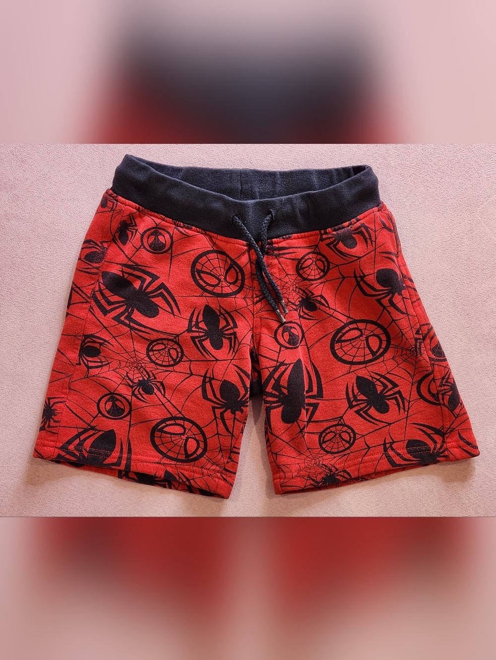 2017 Gym Friends Marvel Comics Spiderman 5T Sweatpant Shorts